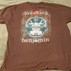 Breaking Benjamin Tour T-Shirt Size XL